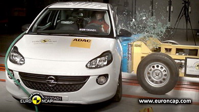 Малолитражки Opel и Mitsubishi испытали проблемы в тестах Euro NCAP